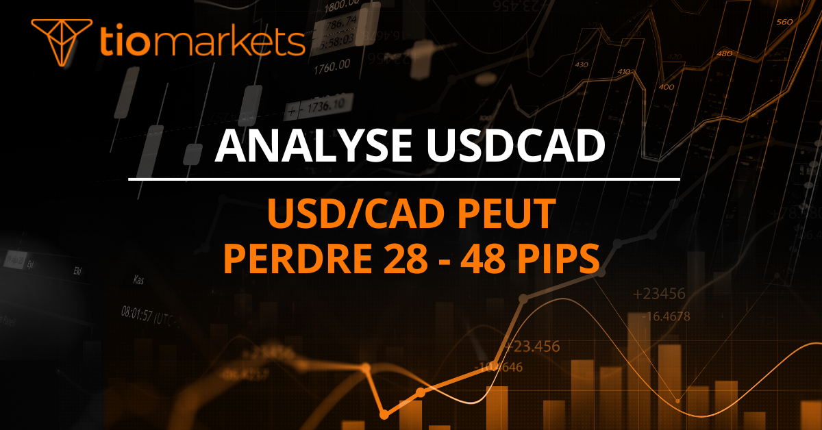 USD/CAD peut perdre 28 - 48 pips